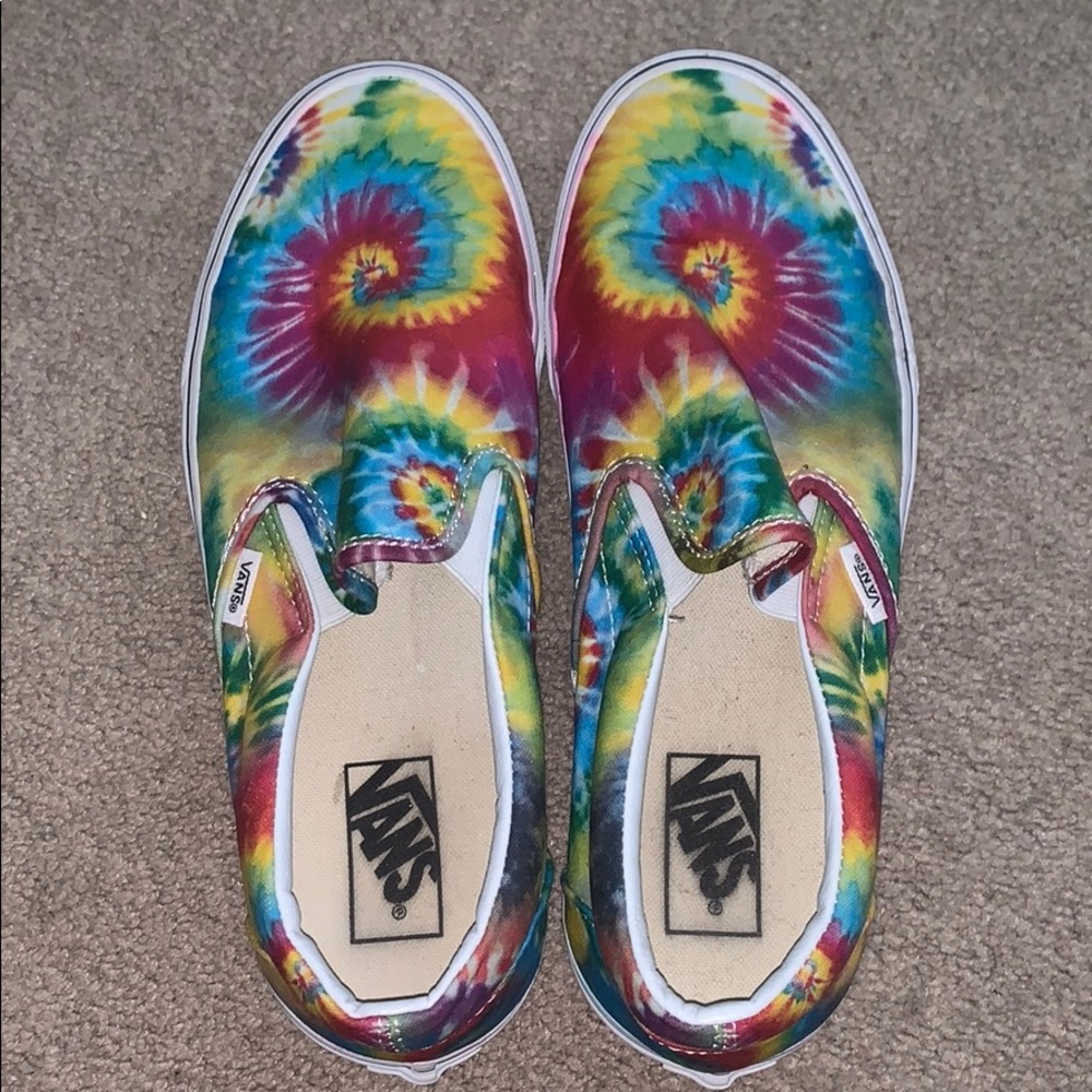 Tie Dye Vans
